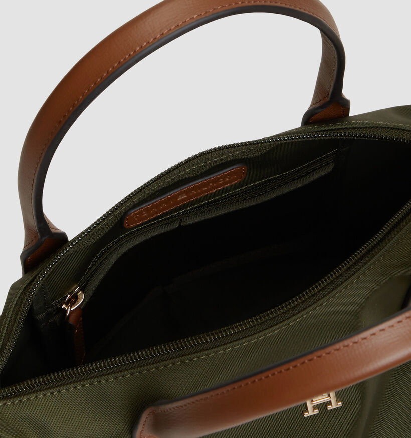Tommy Hilfiger Popette Mini Tote Sac &agrave; main en Vert kaki pour femmes (379494)