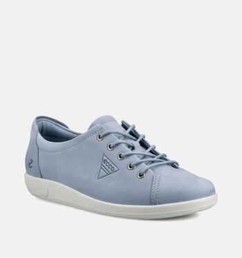ECCO Soft Lage schoenen Taupe/Blauw