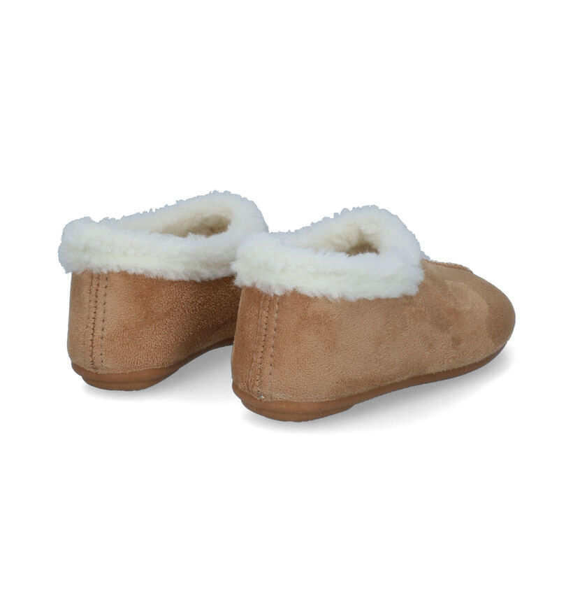 Hampton Bays Pantoufles fermées en Beige foncé pour filles (317185)