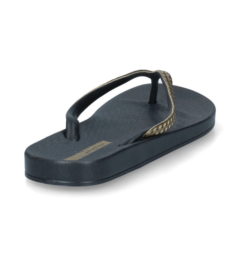 Ipanema Anatomic Zwarte Teenslippers in kunststof (286461)