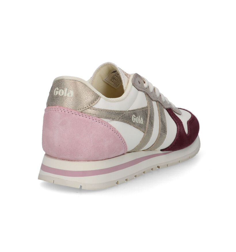 Gola Daytona Quadrant Roze Sneakers voor dames (320585)