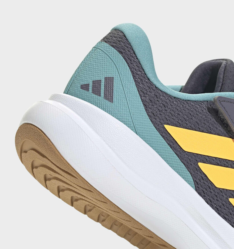 adidas Runfalcon Donkergrijze Sneakers voor jongens (375553) - geschikt voor steunzolen