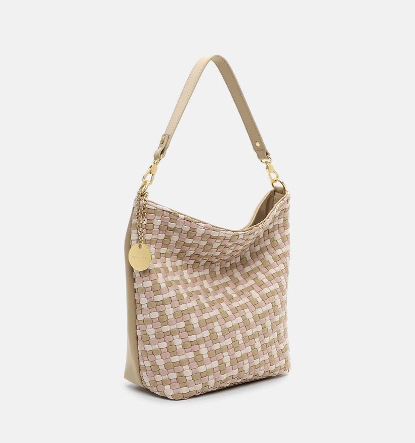 Tamaris Krister Beige Schoudertas met Riem voor dames (371387)