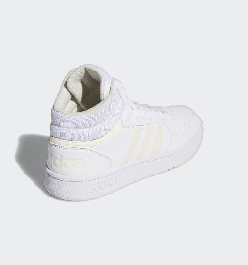 adidas Hoops 3.0 Mid Witte Sneakers voor dames (334674) - geschikt voor steunzolen