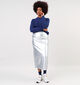 Vila Silver Zilveren Maxi rok voor dames (348720)