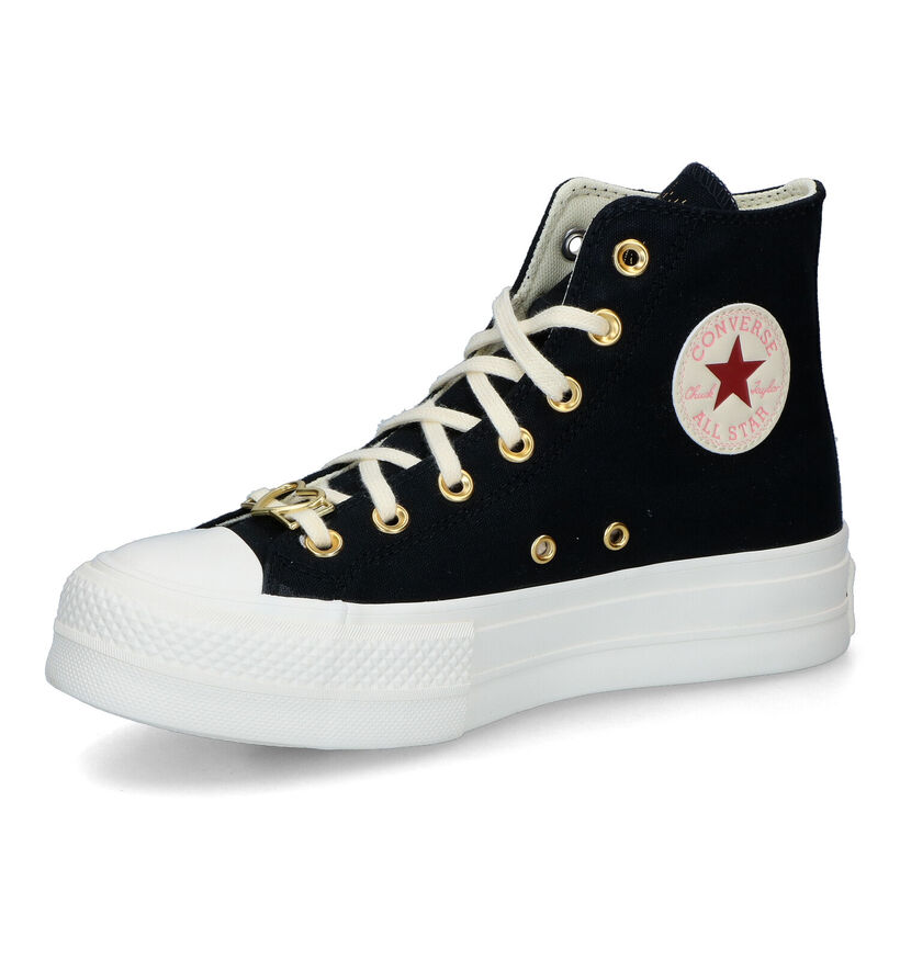 Convers Chuck Taylor All Star Lift Zwarte Sneakers voor dames (320403)