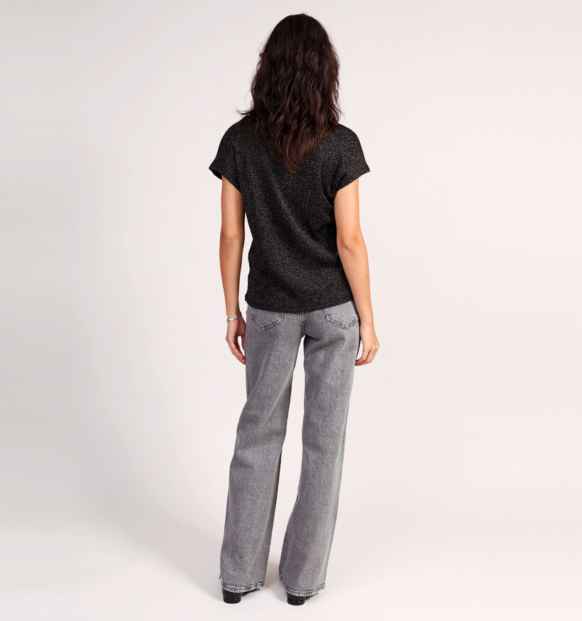 Vero Moda Faja Zwarte T-shirt voor dames (366414)