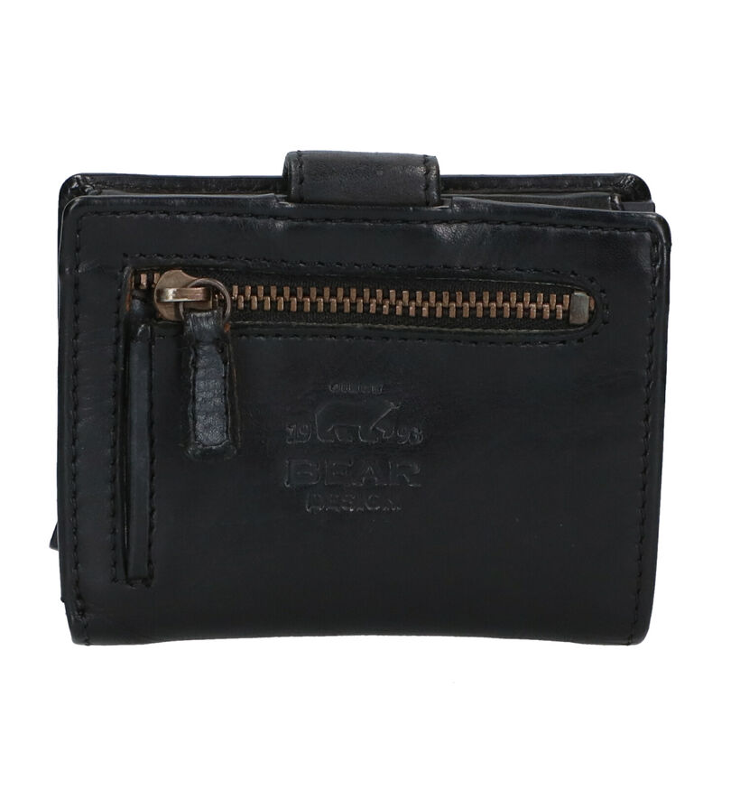 Bear Design Porte-cartes en Noir pour hommes (350748)
