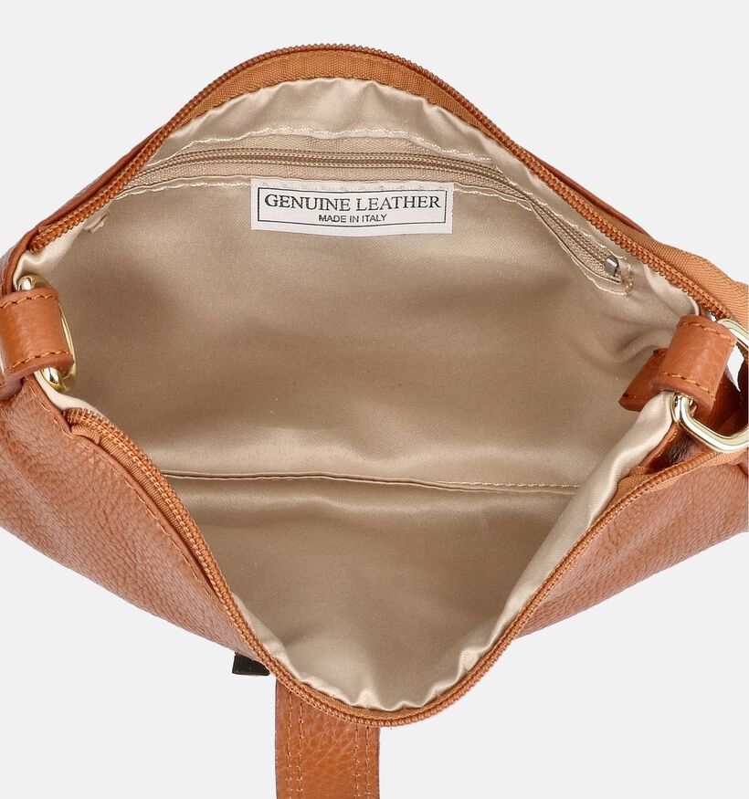 Via Limone Bruine Schoudertas voor dames (376392)