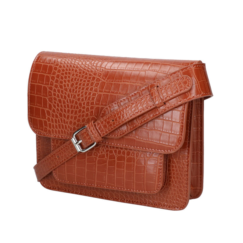Hvisk Cayman Pocket Vegan Bruine Crossbody Tas voor dames (312283)