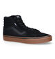 Vans Filmore Hi Zwarte Sneakers in daim (321111)