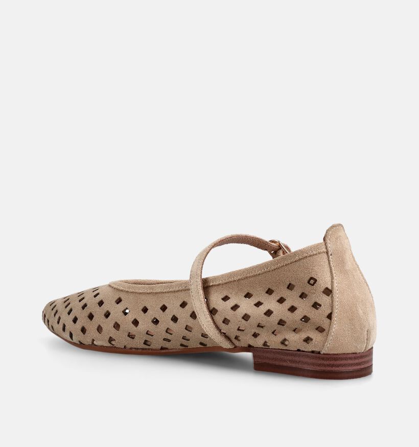 Tango Duna Beige Ballerina's voor dames (375541)