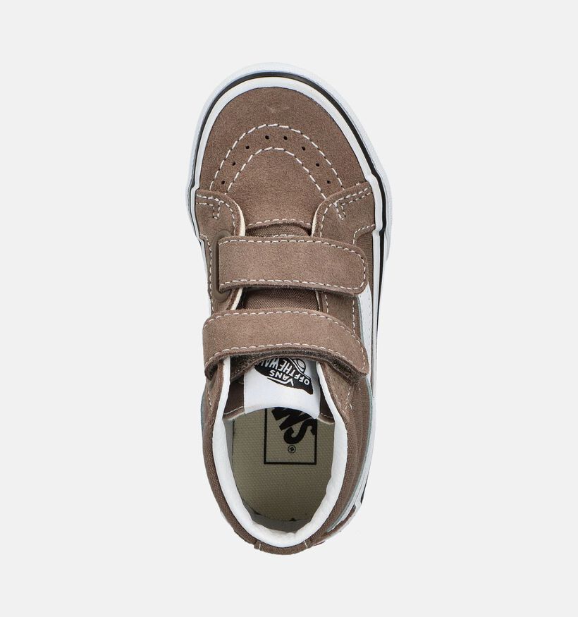 Vans SK8 Mid Reissue Bruine Hoge Sneakers voor jongens, meisjes (361164)