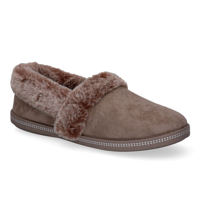 Skechers Cozy Campfire Team Toasty Pantoufles en Taupe pour femmes (362139)