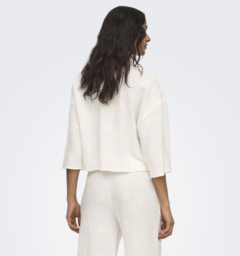JDY Theis Life Witte Blouse voor dames (375098)
