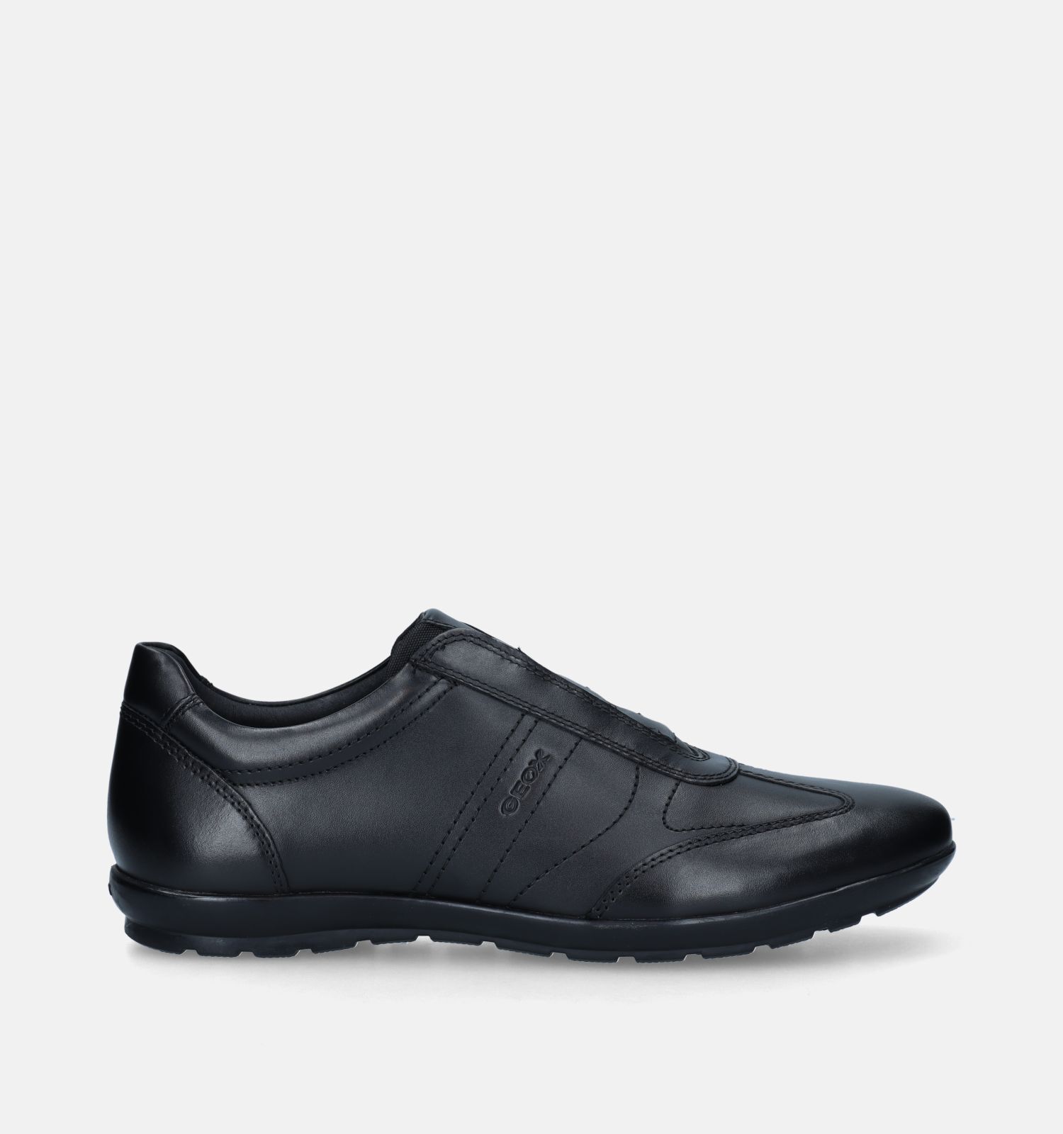 Geox Symbol Zwarte Instappers Heren Lage schoenen Online op