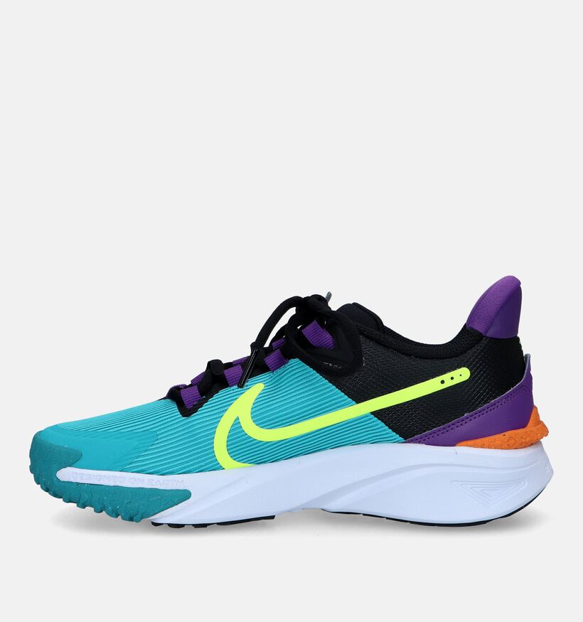 Nike Star Runner 4 Zwarte Sneakers voor jongens, meisjes (328088)