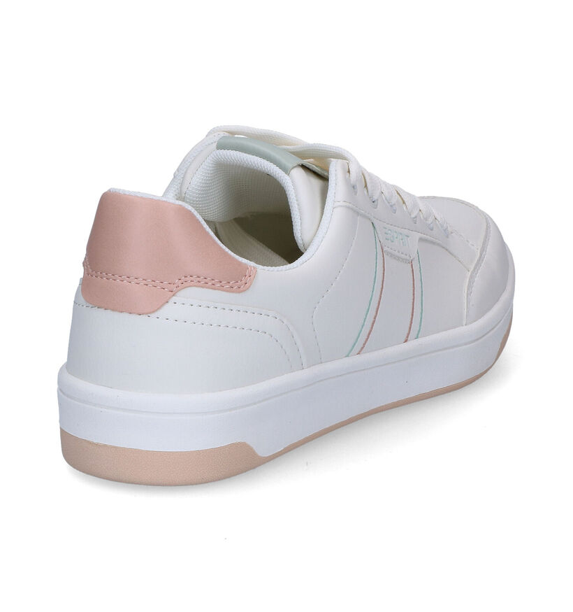 Esprit Baskets habillées en Blanc en simili cuir (304515)