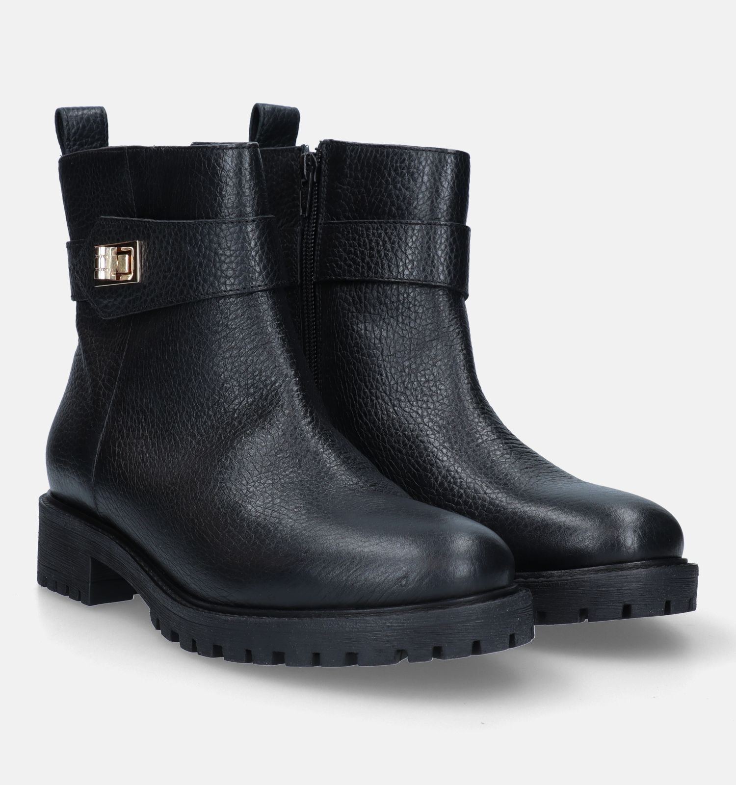 Geox Hoara Zwarte Boots Dames Boots Online op TORFS.BE