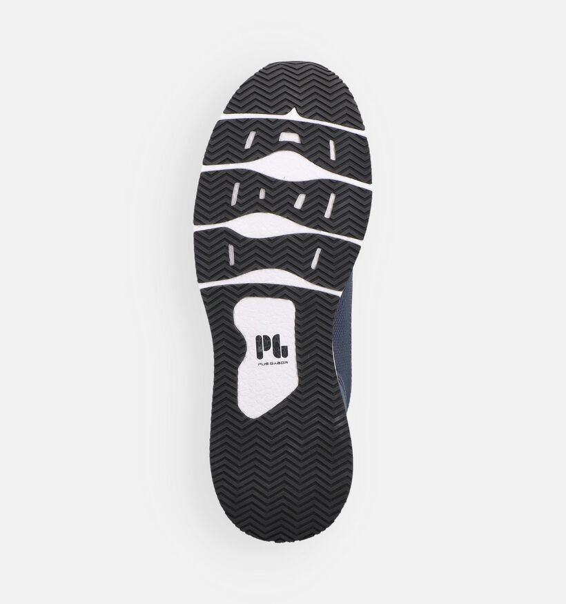 Pius Gabor Donkerblauwe Veterschoenen voor heren (370324) - geschikt voor steunzolen