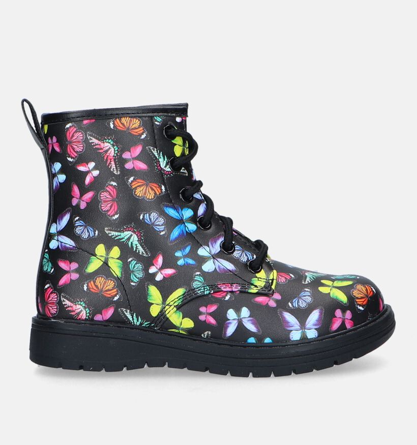 Skechers Gravlen Butterfly Squad Zwarte Boots voor meisjes (327980)