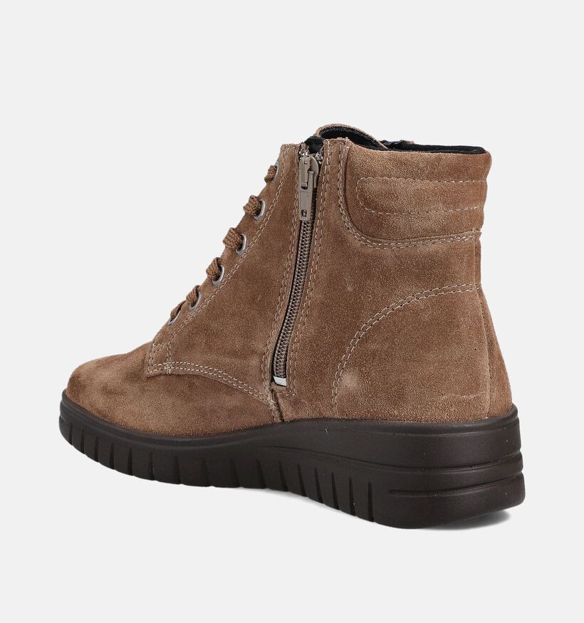 Solemade Isla Donkerbruine Boots voor dames (364132) - geschikt voor steunzolen
