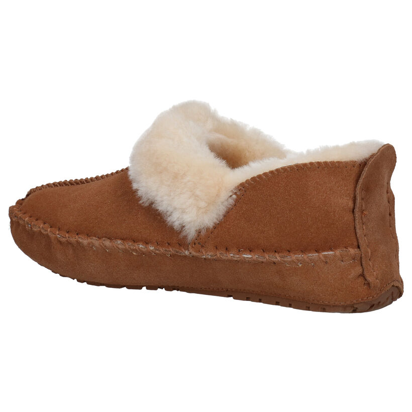 Warmbat Barrine Bruine Pantoffels voor dames (326091)