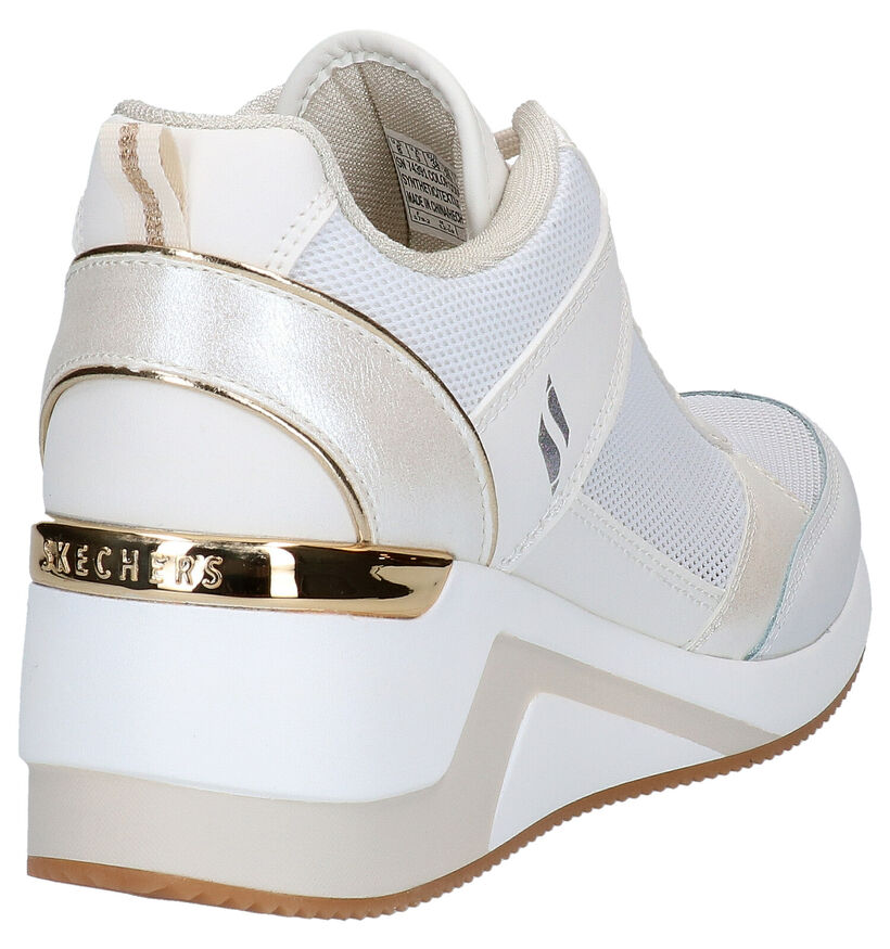 Skechers Street Baskets en Blanc en simili cuir (272789)