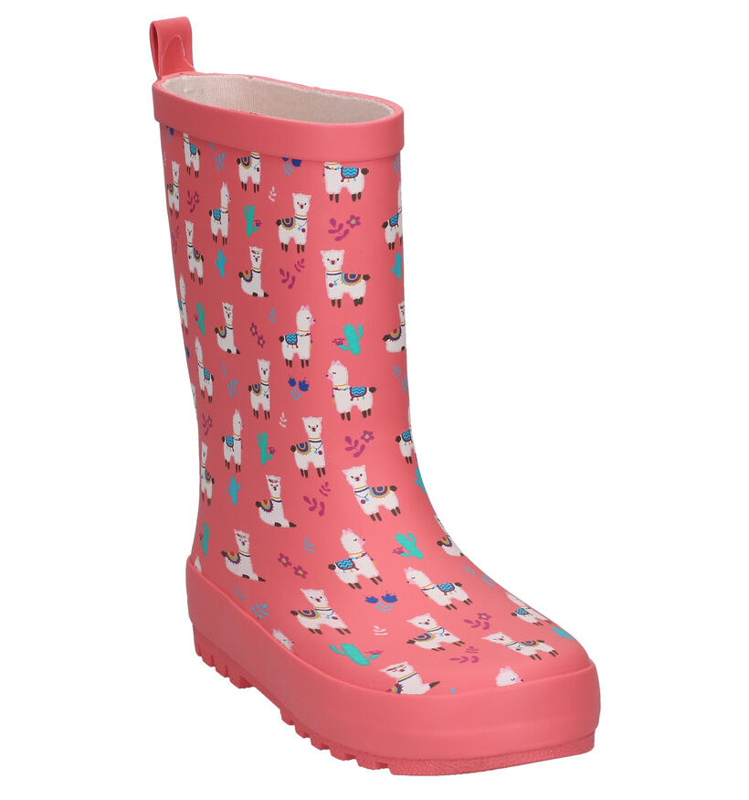 Dazzle Alpaca Bottes de pluie en Rose pour filles (283828) - pour semelles orthopédiques