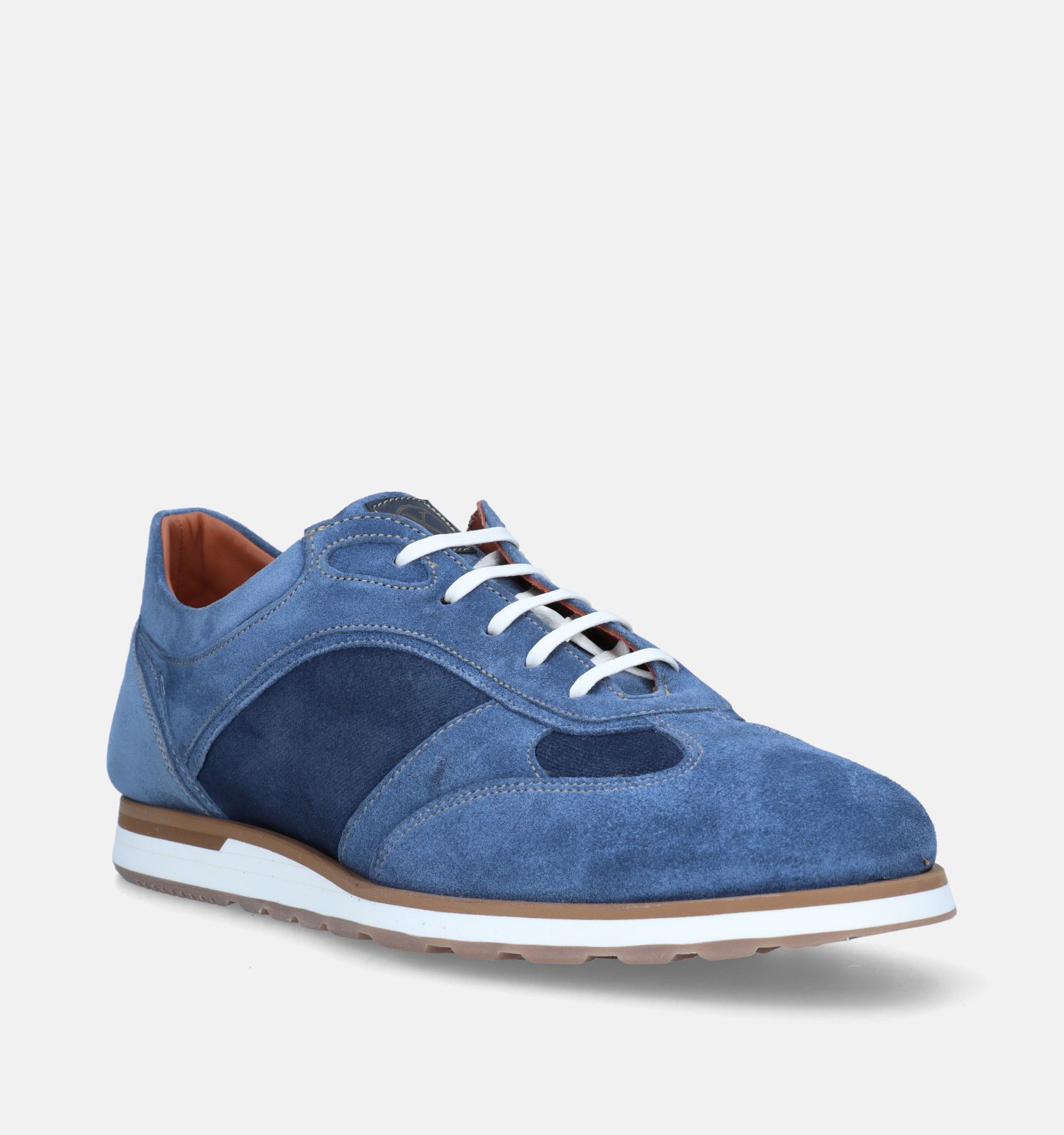 Ambiorix Jerry Racing Blauwe Veterschoenen Heren Lage schoenen Online op TORFS.BE
