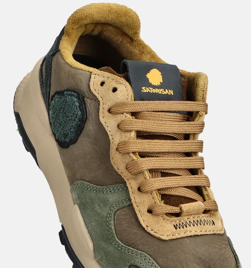 Satorisan Chacrona Premium Kaki Sneakers voor dames (361788) - geschikt voor steunzolen