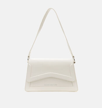 Schoudertas beige