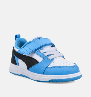 Puma Low Baskets Bleu/Vert