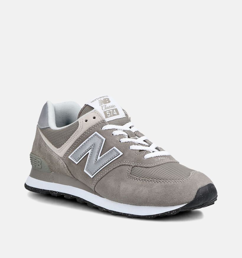 New Balance ML 574 Grijze Sneakers voor heren (375104) - geschikt voor steunzolen