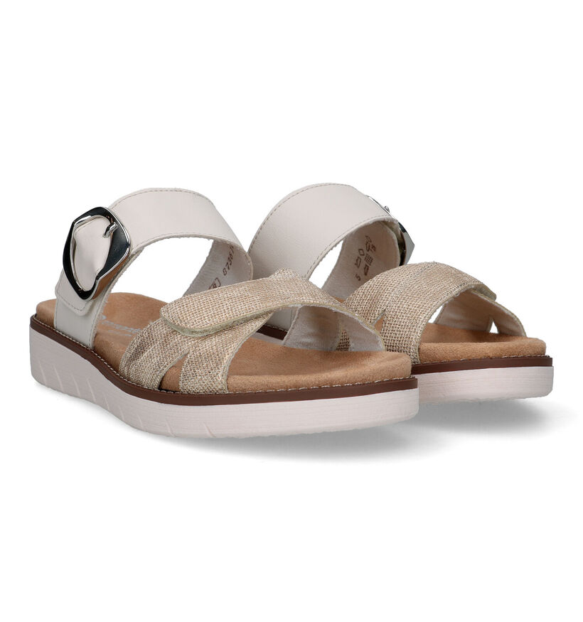 Remonte Beige Slippers voor Steunzolen voor dames (323554) - geschikt voor steunzolen