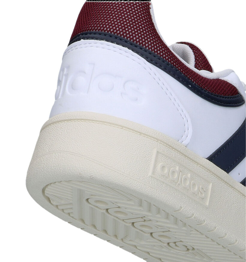 adidas Hoops 3.0 Witte Sneakers voor heren (324912) - geschikt voor steunzolen