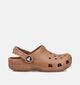 Crocs Classic Clog Nu-pieds en Marron pour filles, gar&ccedil;ons (371014)
