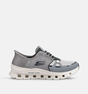 Skechers Glide-Step Low Baskets Noir/Blanc/Taupe/Bleu/Vert/Gris
