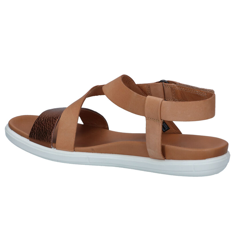 Ecco Simpil Sandales en Cognac pour femmes (287288)