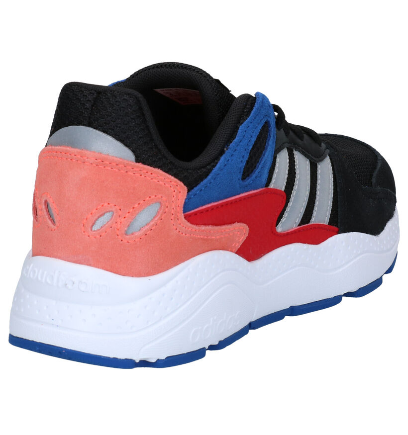 adidas Crazychaos Zwarte Sneakers in daim (273481)