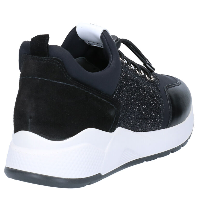 NeroGiardini Baskets slip-on en Noir en textile (259805)