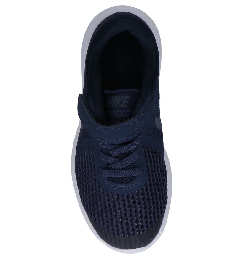 Blauwe Runner Sneakers Nike Revolution 4 PSV in stof (219611)