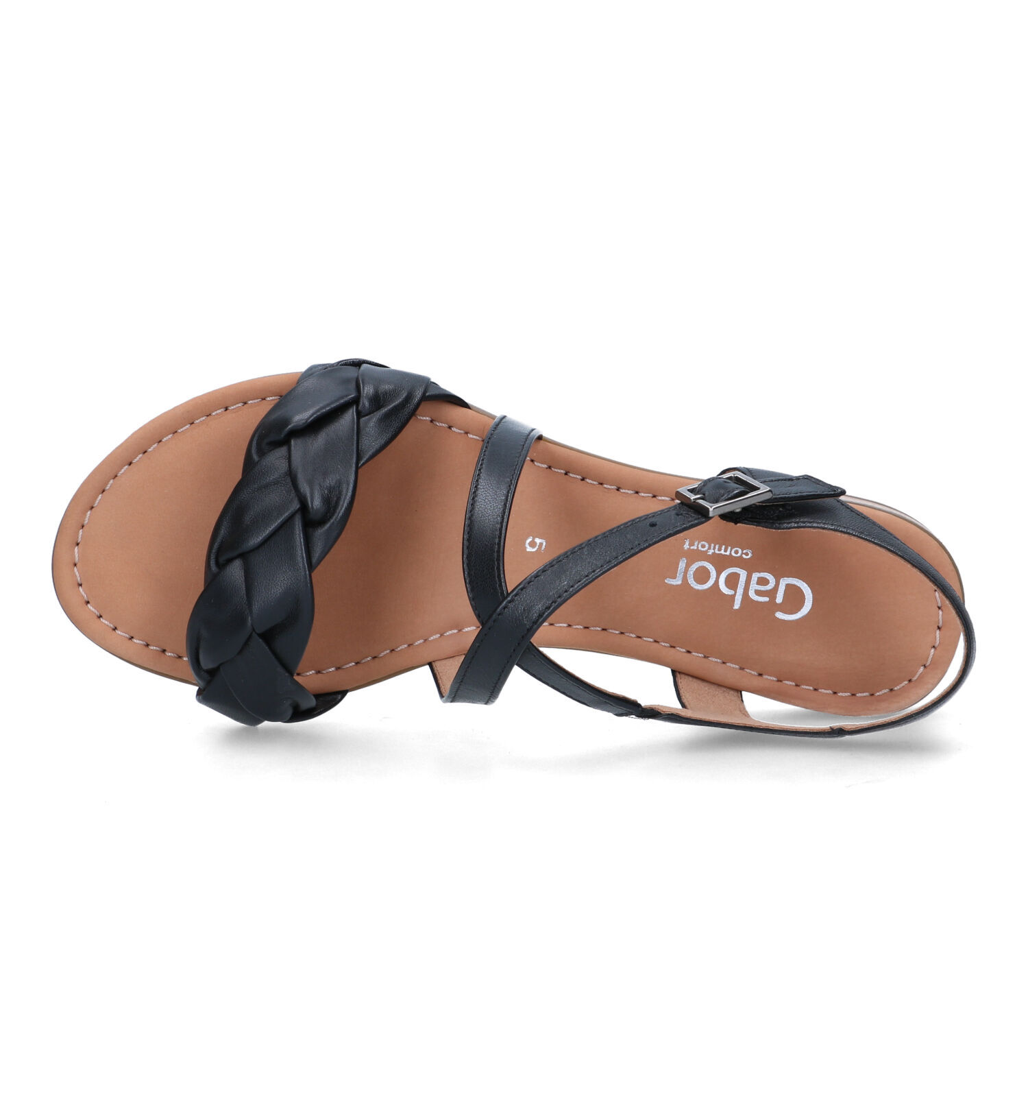 Gabor zwarte hotsell sandalen