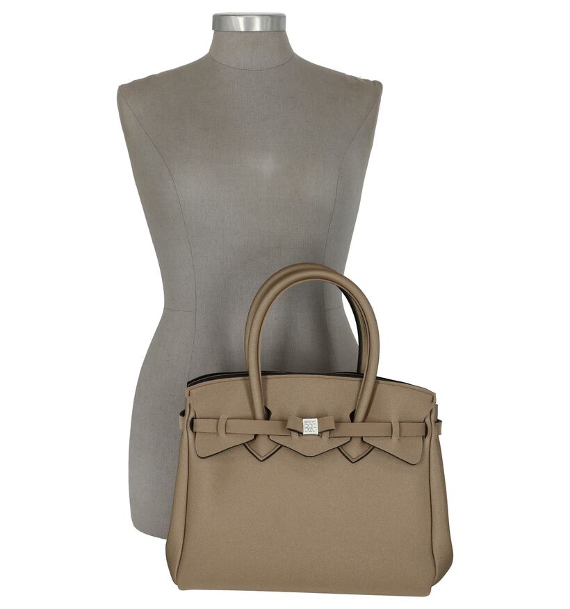 Save My Bag Miss Handtas Goud in stof (237111)