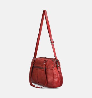 Bear Design Schoudertassen Zwart/Cognac/Rood/Groen