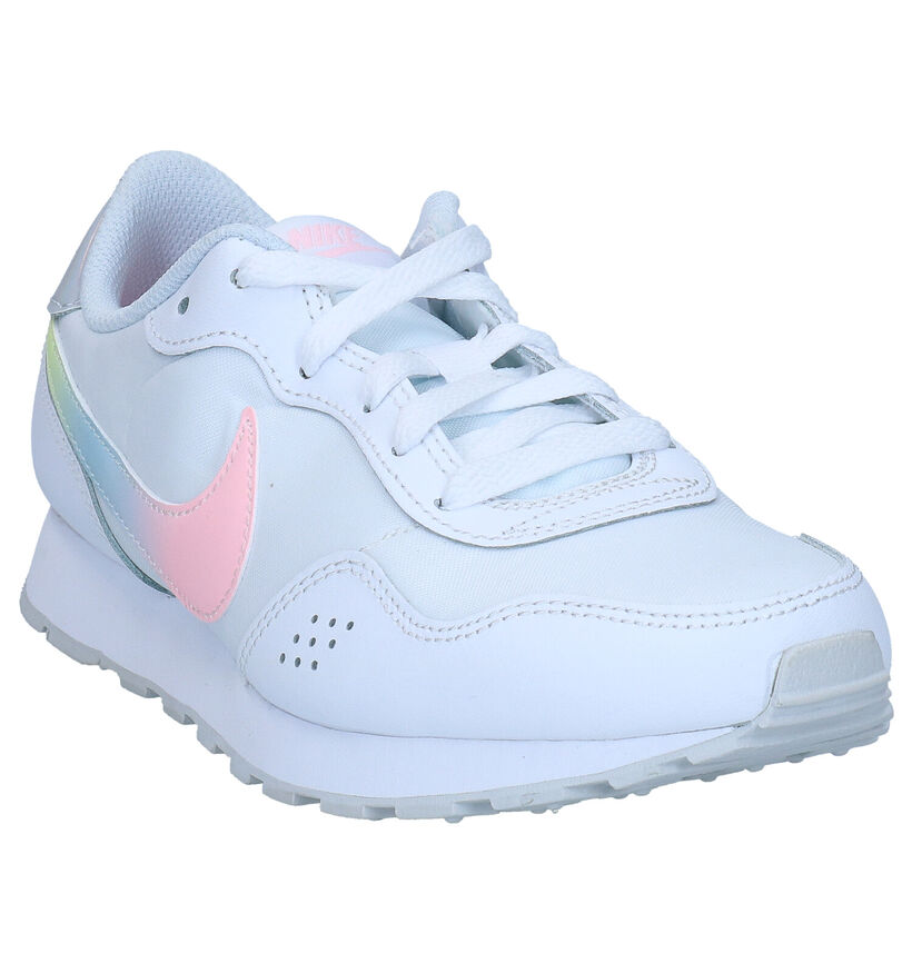 Nike MD Valiant Baskets en Blanc en cuir (284452)