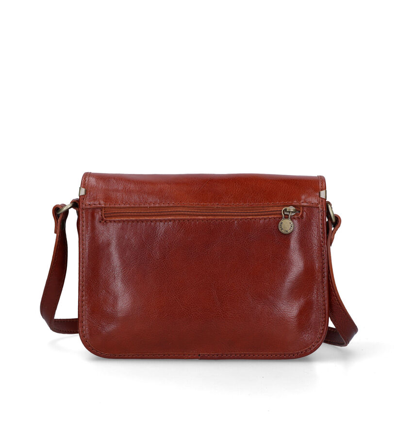 Time Mode Sac porté croisé en Cognac pour femmes (327481)