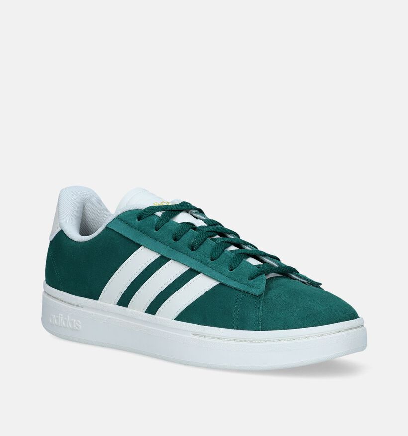 adidas Grand Court Alpha Groene Sneaker voor jongens, heren (341490)