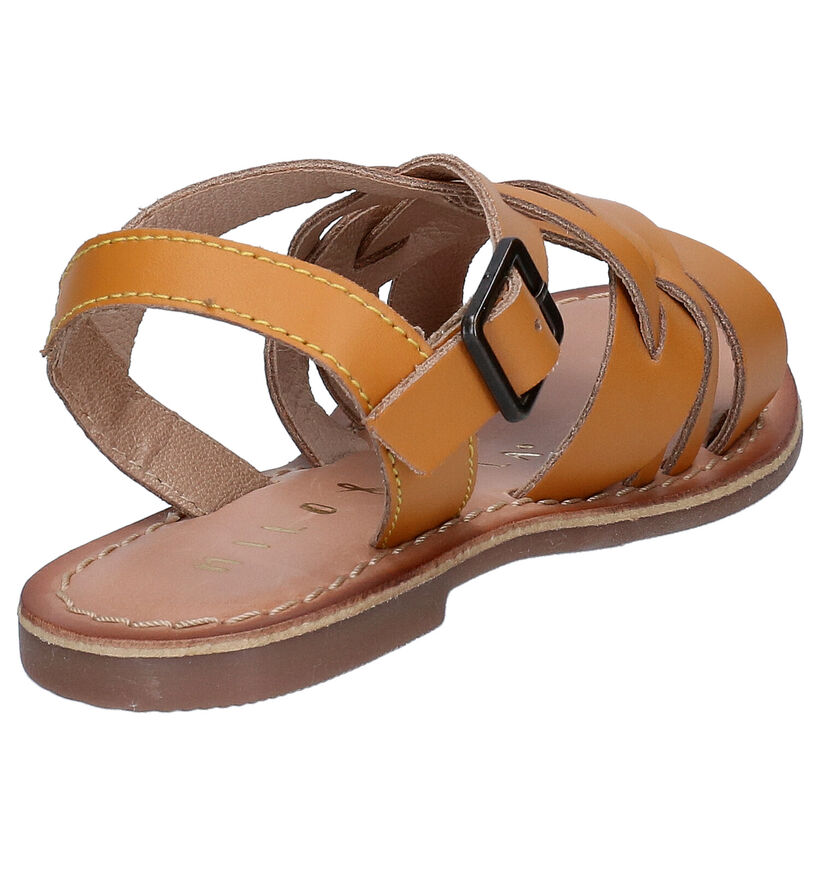 Milo & Mila Gele Sandalen voor meisjes (292042)