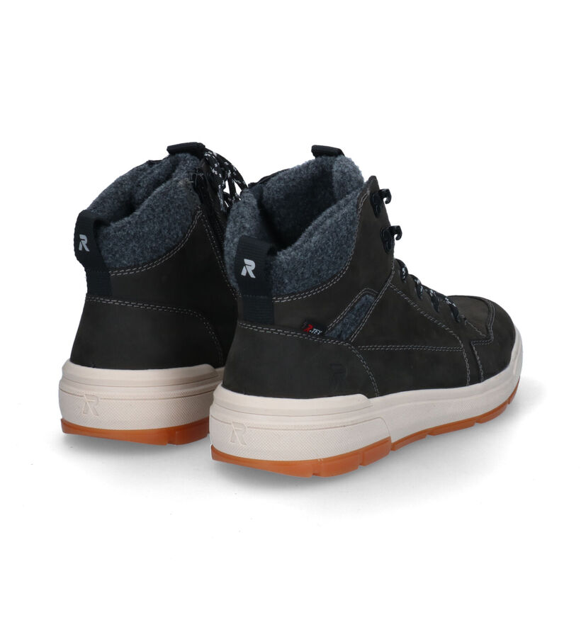 R-Evolution Boots à lacets en Cognac en nubuck (317035)